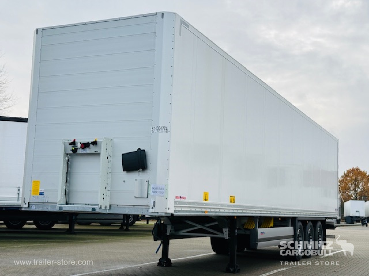 SCHMITZ Oplegger Kasten Standard - نصف مقطورة صندوق مغلق: صورة 3 SCHMITZ Oplegger Kasten Standard - نصف مقطورة صندوق مغلق: صورة 3