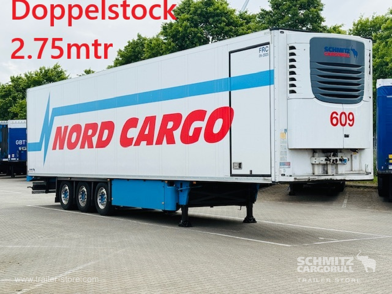 SCHMITZ Oplegger Vries Multitemp Double deck , Side door - نصف مقطورة متساوي الحرارة: صورة 1 SCHMITZ Oplegger Vries Multitemp Double deck , Side door - نصف مقطورة متساوي الحرارة: صورة 1