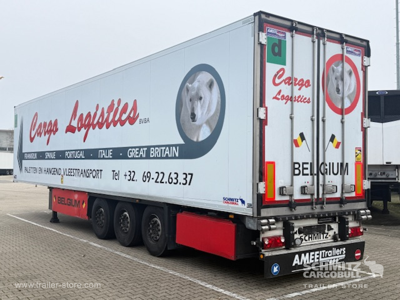 نصف مقطورة متساوي الحرارة SCHMITZ Oplegger Vries Vleeshangwerk: صورة 11 نصف مقطورة متساوي الحرارة SCHMITZ Oplegger Vries Vleeshangwerk: صورة 11