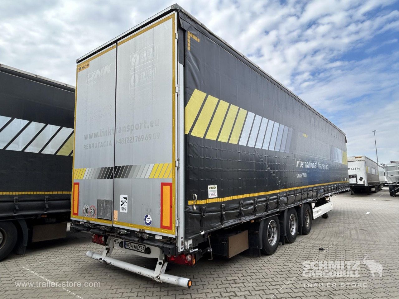 WIELTON Curtainsider Mega - نصف مقطورة ستارة: صورة 3 WIELTON Curtainsider Mega - نصف مقطورة ستارة: صورة 3
