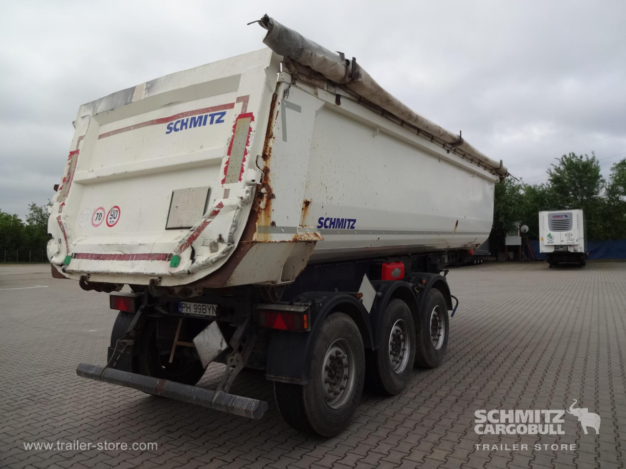 SCHMITZ Tipper Steel half pipe body 28m³ - قلابة نصف مقطورة نصف مقطورة قلابة: صورة 3 SCHMITZ Tipper Steel half pipe body 28m³ - قلابة نصف مقطورة نصف مقطورة قلابة: صورة 3