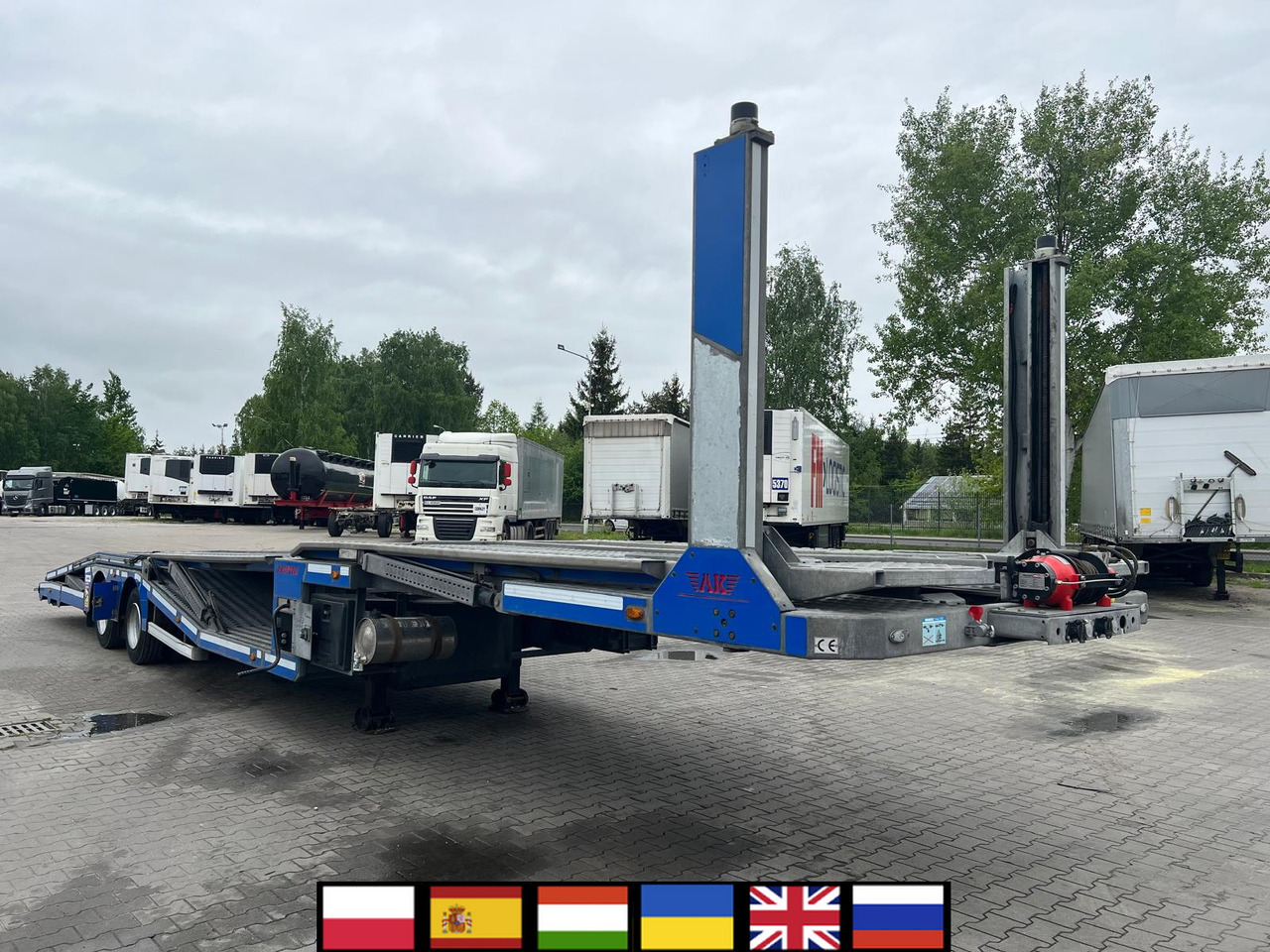 AKSOYLU YR2 autotransporter semi-trailer / 2023 - نصف مقطورة نقل السيارات: صورة 1 AKSOYLU YR2 autotransporter semi-trailer / 2023 - نصف مقطورة نقل السيارات: صورة 1