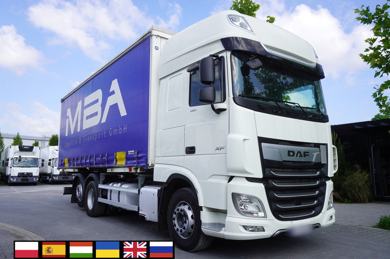 DAF DAF XF 480 SSC / Curtainsider 19 EPAL / 2021 - شاحنة ستارة: صورة 1 DAF DAF XF 480 SSC / Curtainsider 19 EPAL / 2021 - شاحنة ستارة: صورة 1
