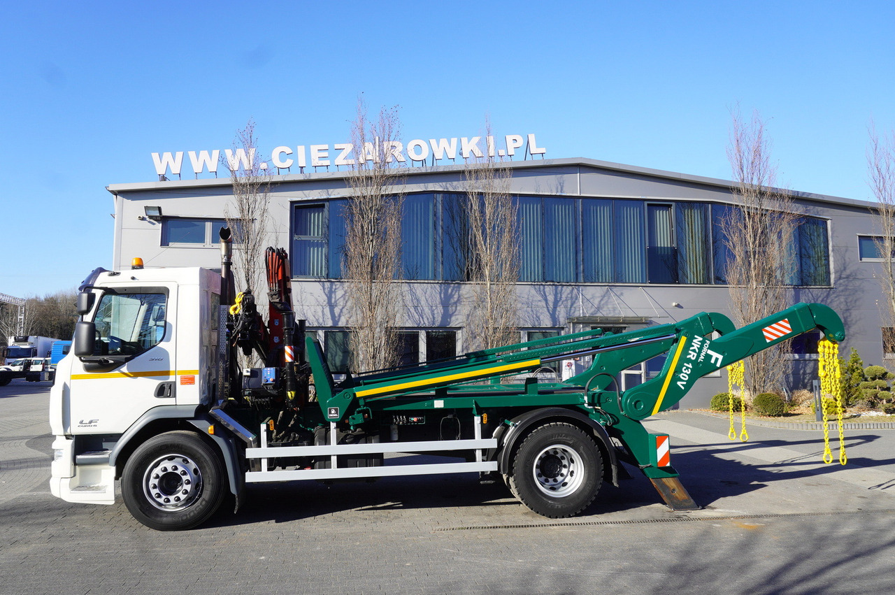 DAF LF 18.310 E6 / Skip loader Fornal NKR 130V / HDS HMF 735 K2 / Manual gearbox - شاحنة نقل المخلفات, شاحنة كرين: صورة 3 DAF LF 18.310 E6 / Skip loader Fornal NKR 130V / HDS HMF 735 K2 / Manual gearbox - شاحنة نقل المخلفات, شاحنة كرين: صورة 3