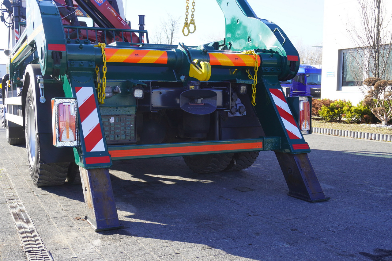شاحنة كرين DAF LF 18.310 E6 / Skip loader Fornal NKR 130V / HDS HMF 735 K2 / Manual gearbox: صورة 15