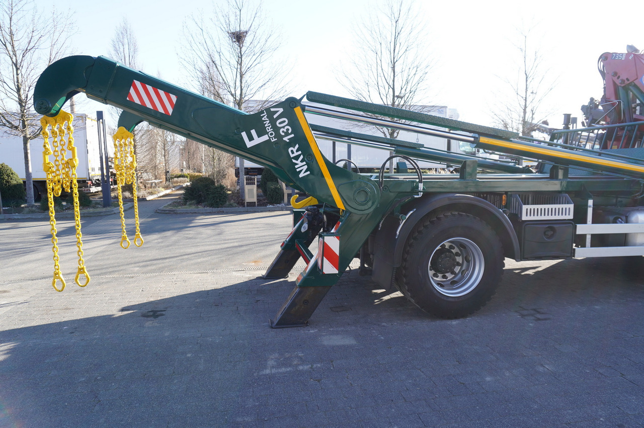 شاحنة كرين DAF LF 18.310 E6 / Skip loader Fornal NKR 130V / HDS HMF 735 K2 / Manual gearbox: صورة 17