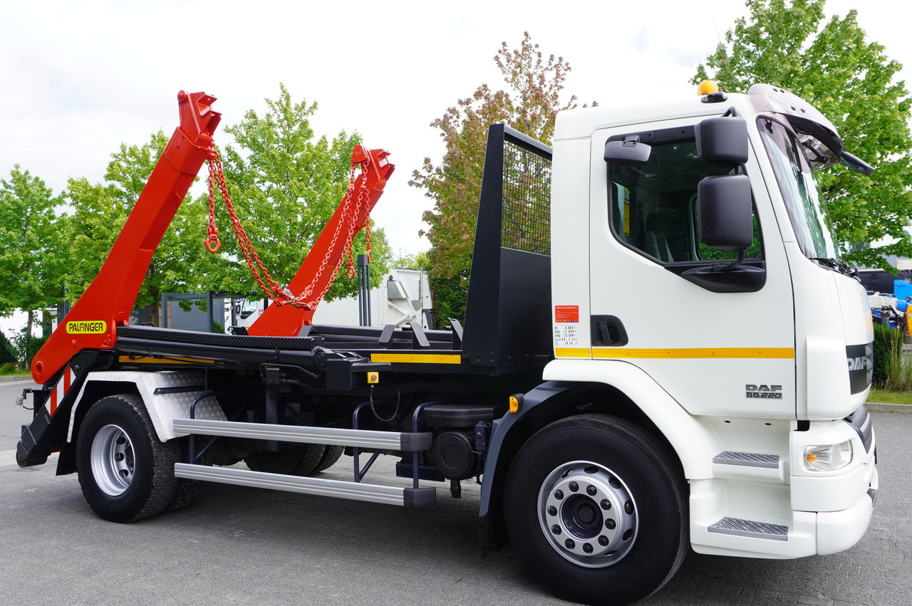 DAF LF 55.220 Skip loader GUIMA PALFINGER M14T - شاحنة نقل المخلفات: صورة 3 DAF LF 55.220 Skip loader GUIMA PALFINGER M14T - شاحنة نقل المخلفات: صورة 3