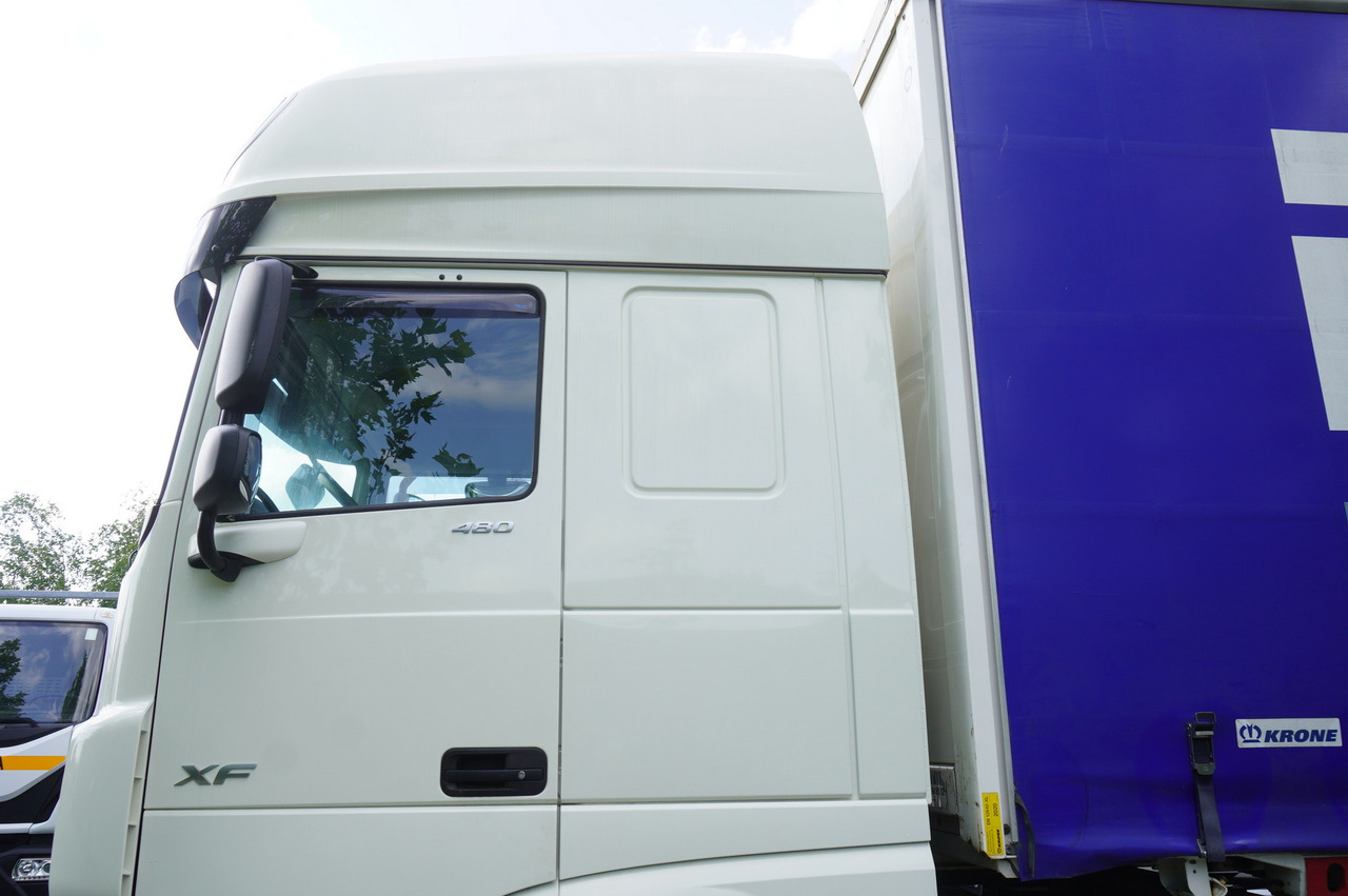 شاحنة ستارة DAF XF 480 SSC / Curtainsider 19 EPAL / 2021: صورة 13