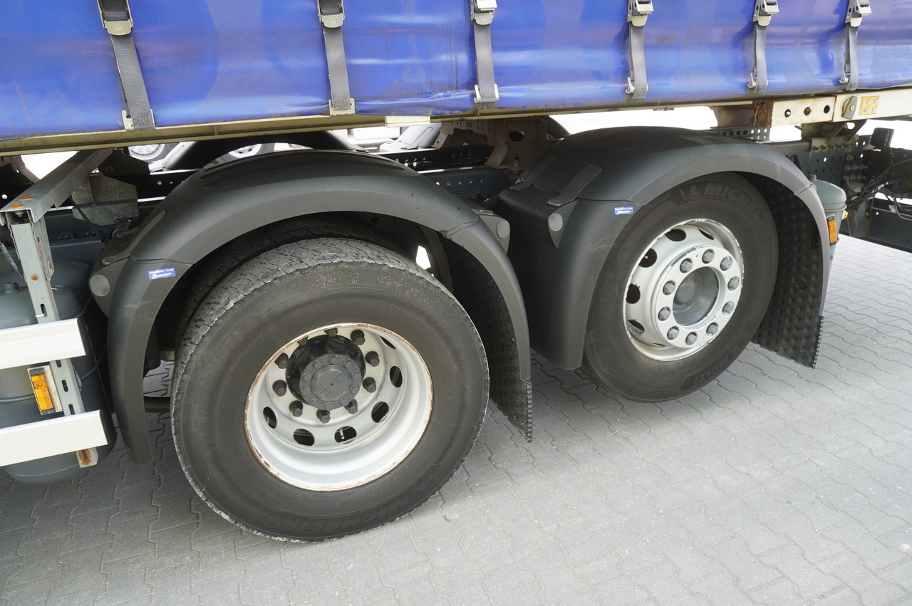شاحنة ستارة DAF XF 480 SSC / Curtainsider 19 EPAL / 2021: صورة 9