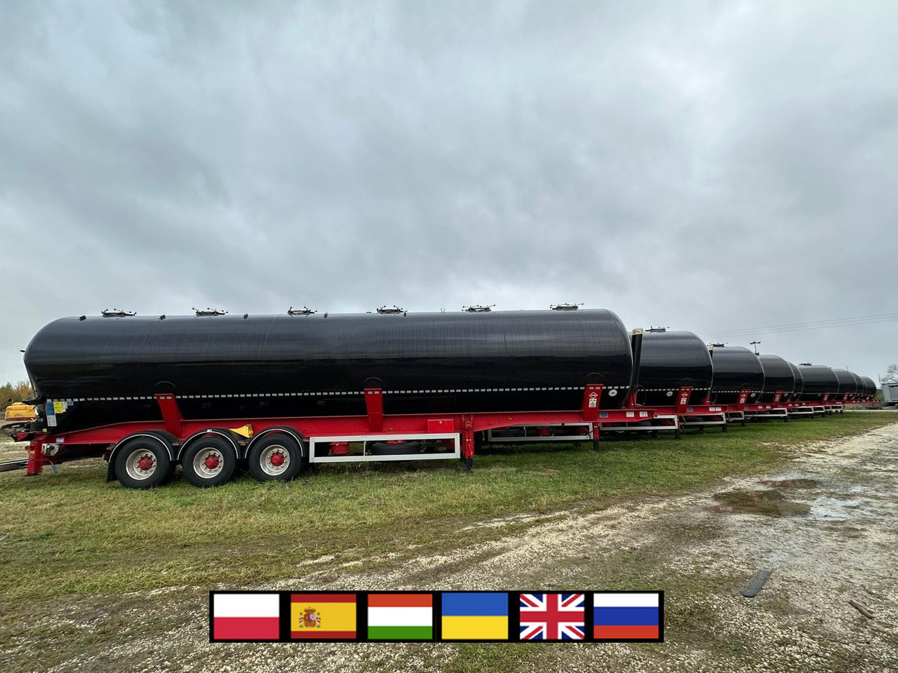 FELDBINDER 334C 15 A-1-1-40 Silo tank / 66 m3 / 2022 / 20 units - بلكر: صورة 1 FELDBINDER 334C 15 A-1-1-40 Silo tank / 66 m3 / 2022 / 20 units - بلكر: صورة 1