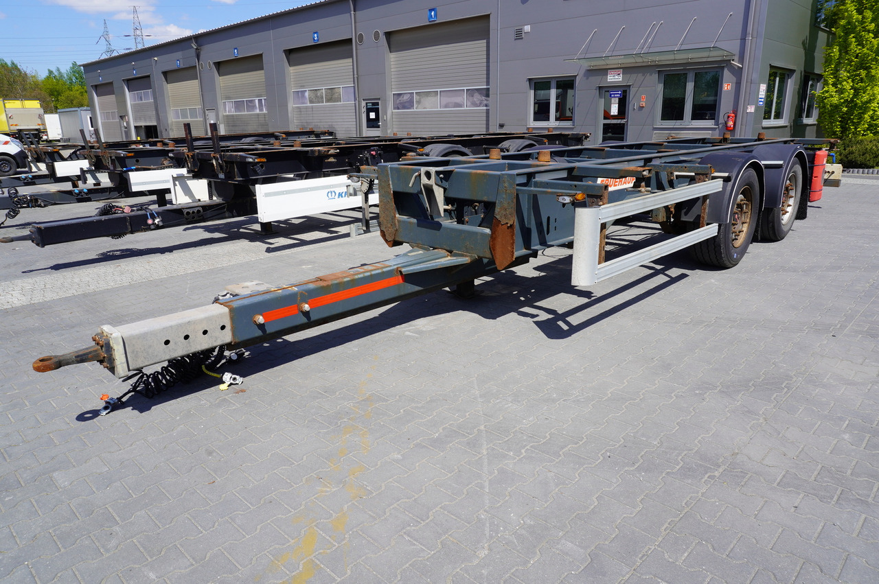 FRUEHAUF BDF / 18 t - مقطورة هيكل: صورة 1 FRUEHAUF BDF / 18 t - مقطورة هيكل: صورة 1