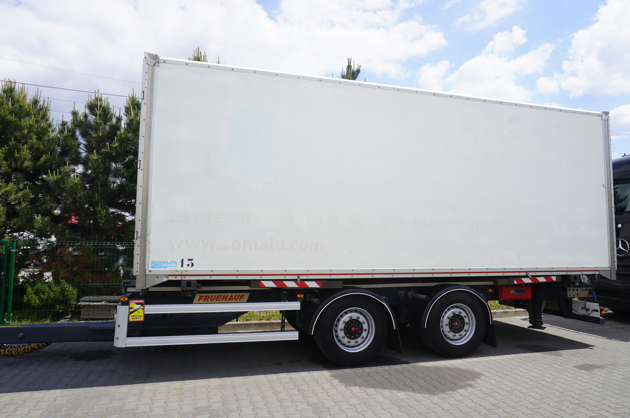 Fruehauf passthrough box trailer 18 EPAL / 2021 / SAF axles - مقطورة صندوق مغلق: صورة 2 Fruehauf passthrough box trailer 18 EPAL / 2021 / SAF axles - مقطورة صندوق مغلق: صورة 2