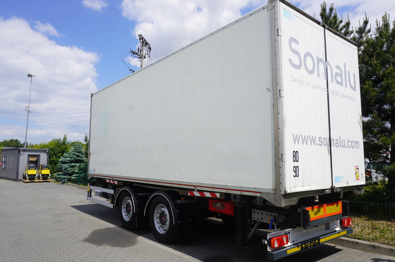 Fruehauf passthrough box trailer 18 EPAL / 2021 / SAF axles - مقطورة صندوق مغلق: صورة 3 Fruehauf passthrough box trailer 18 EPAL / 2021 / SAF axles - مقطورة صندوق مغلق: صورة 3