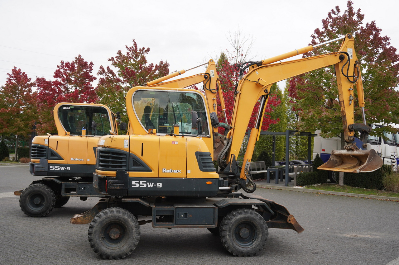 Hyundai Robex 55W-9 Wheeled Excavator 5.5t / 2pcs - حفارة: صورة 4 Hyundai Robex 55W-9 Wheeled Excavator 5.5t / 2pcs - حفارة: صورة 4