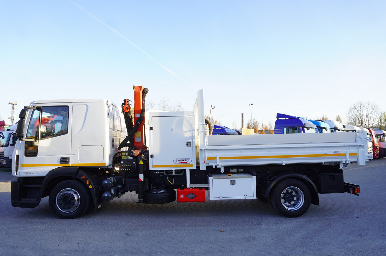 IVECO Eurocargo 120E18 Crane Palfinger / 3-way tipper / sleeper cab - شاحنة كرين: صورة 5 IVECO Eurocargo 120E18 Crane Palfinger / 3-way tipper / sleeper cab - شاحنة كرين: صورة 5
