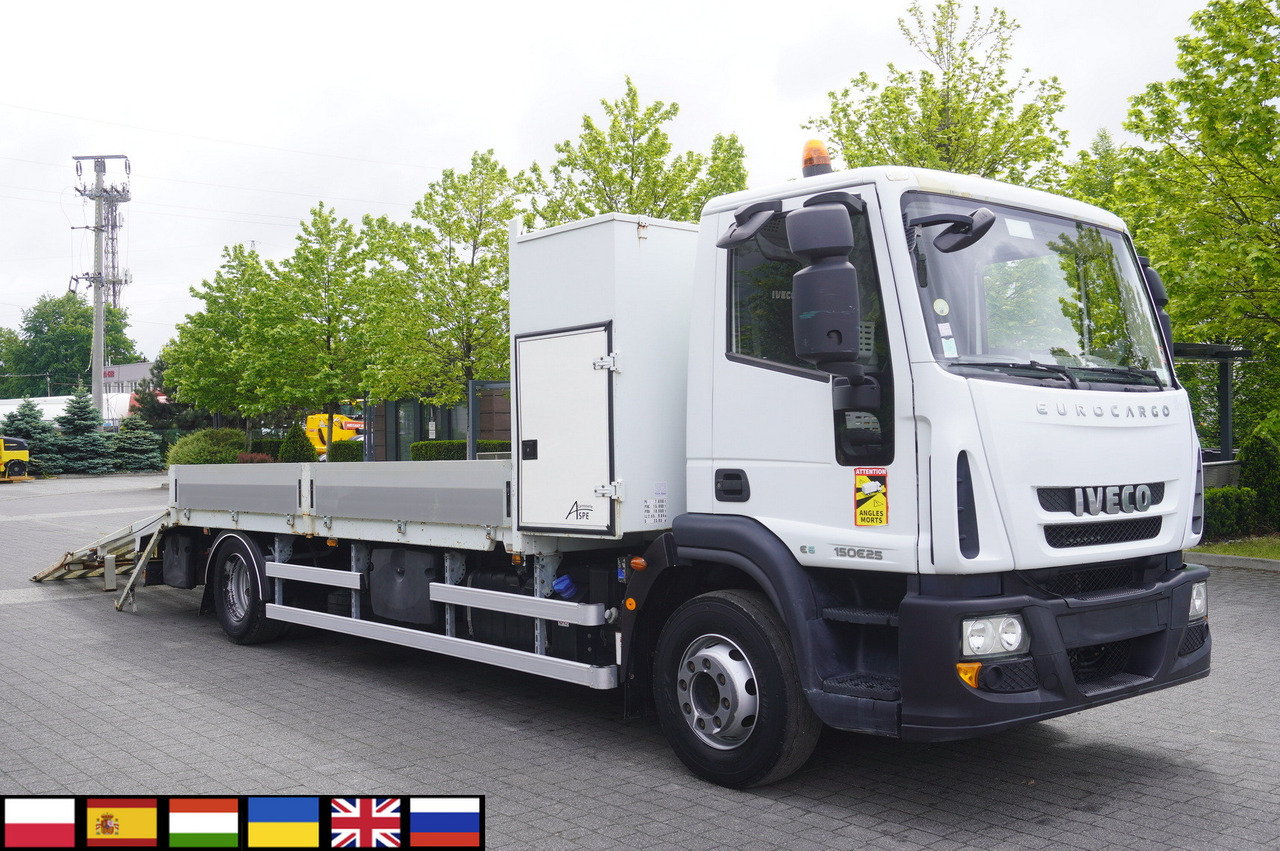 IVECO Eurocargo 150 E25 / 90 tho. km !!! / Tow truck - شاحنات مسطحة: صورة 1 IVECO Eurocargo 150 E25 / 90 tho. km !!! / Tow truck - شاحنات مسطحة: صورة 1