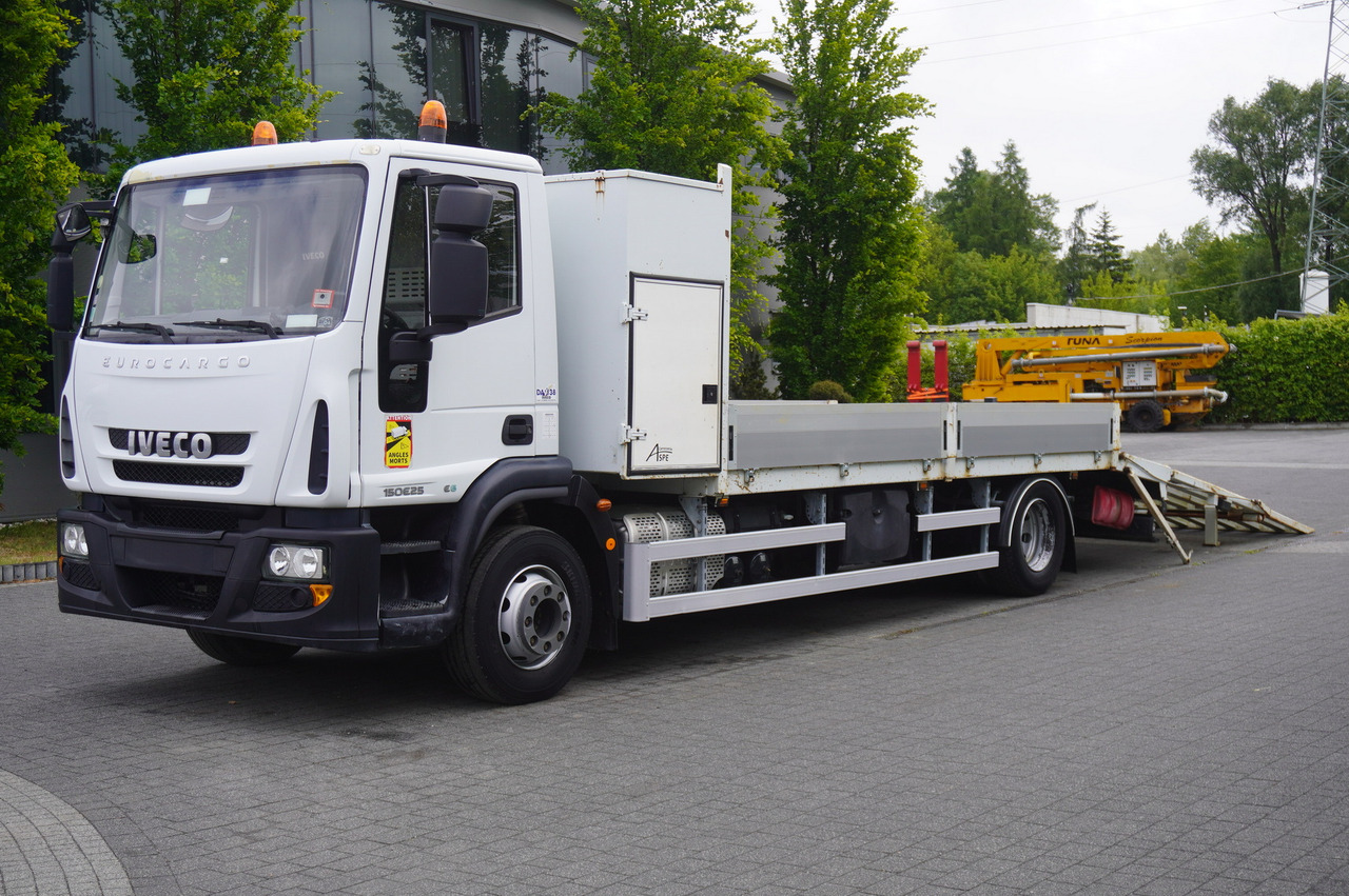 شاحنات مسطحة IVECO Eurocargo 150 E25 / 90 tho. km !!! / Tow truck: صورة 13
