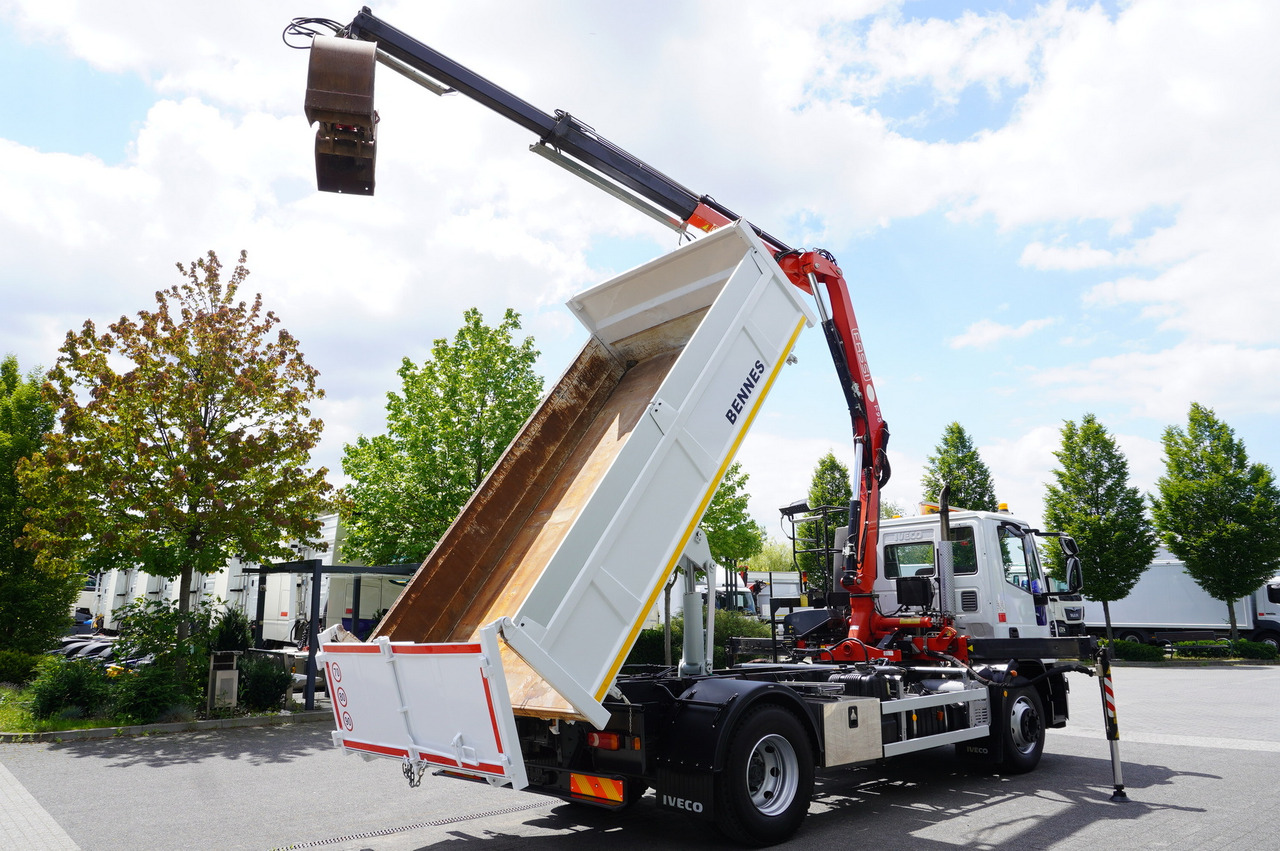 IVECO Eurocargo 160E22 EEV Dump truck / Bortmatic / Crane FASSI F95A.0.22 - شاحنة قلاب, شاحنة كرين: صورة 5 IVECO Eurocargo 160E22 EEV Dump truck / Bortmatic / Crane FASSI F95A.0.22 - شاحنة قلاب, شاحنة كرين: صورة 5
