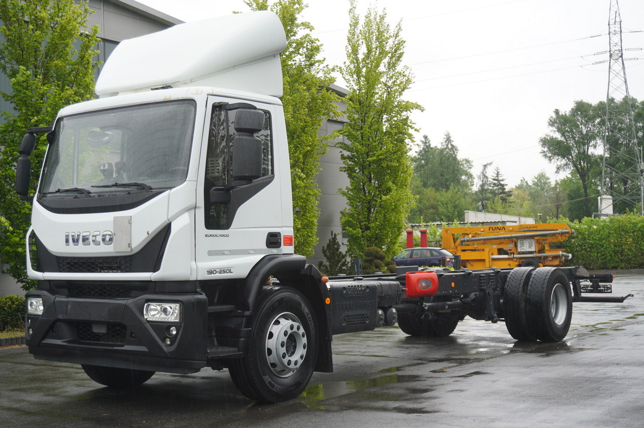 IVECO Eurocargo 190-250L / 8.45 m chassis / new tires - شاحنة هيكل كابينة: صورة 1 IVECO Eurocargo 190-250L / 8.45 m chassis / new tires - شاحنة هيكل كابينة: صورة 1