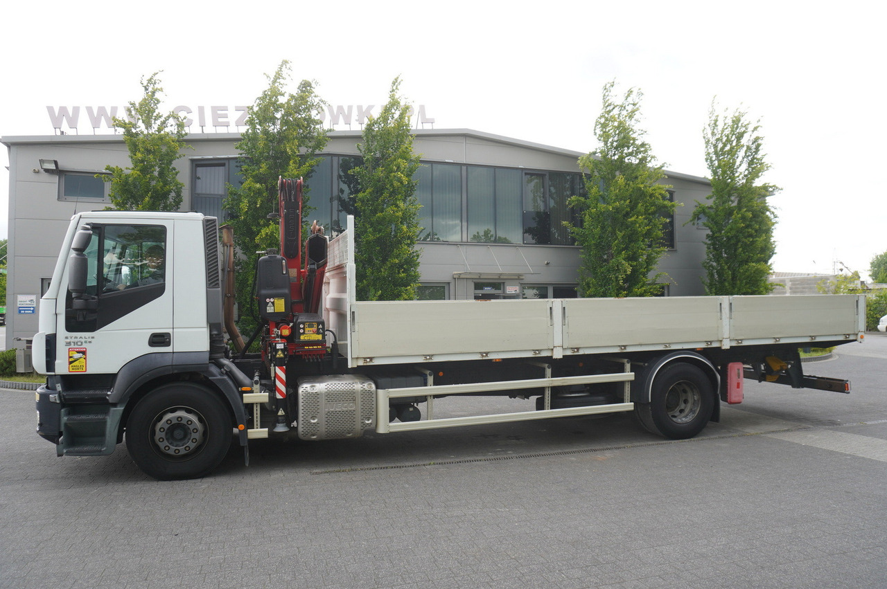 IVECO STRALIS 19.310 E6 / Flatbed 19 EPAL / FASSI F135 / 225 MTH! / 5.7 T - شاحنات مسطحة, شاحنة كرين: صورة 5 IVECO STRALIS 19.310 E6 / Flatbed 19 EPAL / FASSI F135 / 225 MTH! / 5.7 T - شاحنات مسطحة, شاحنة كرين: صورة 5