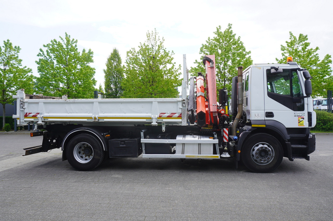 IVECO STRALIS 330 E6 / FASSI 195A 8.5 T / 3-side tipper - شاحنة قلاب, شاحنة كرين: صورة 5 IVECO STRALIS 330 E6 / FASSI 195A 8.5 T / 3-side tipper - شاحنة قلاب, شاحنة كرين: صورة 5