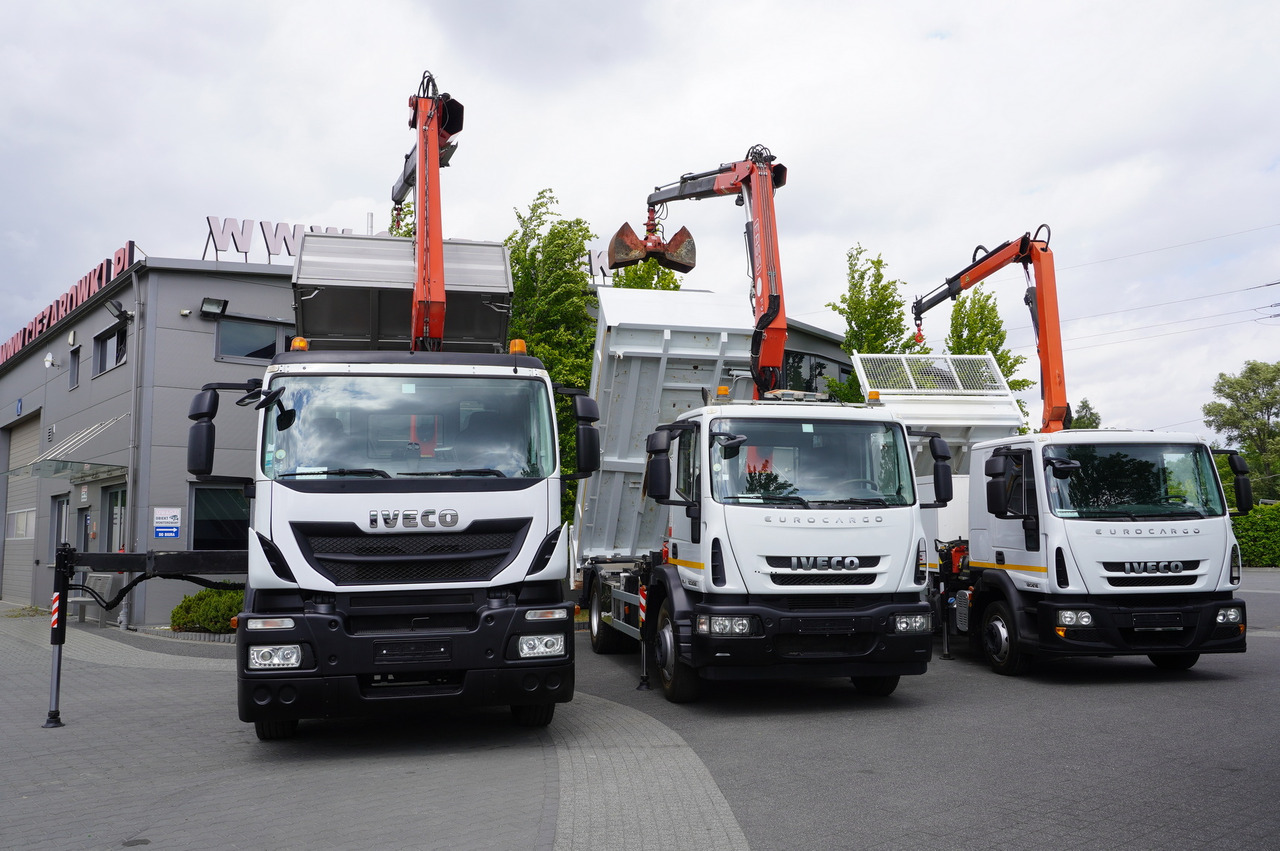IVECO Stralis 310 E6 / NEW 3-sided tipper / Fassi F135 crane with remote control - شاحنة قلاب, شاحنة كرين: صورة 3 IVECO Stralis 310 E6 / NEW 3-sided tipper / Fassi F135 crane with remote control - شاحنة قلاب, شاحنة كرين: صورة 3