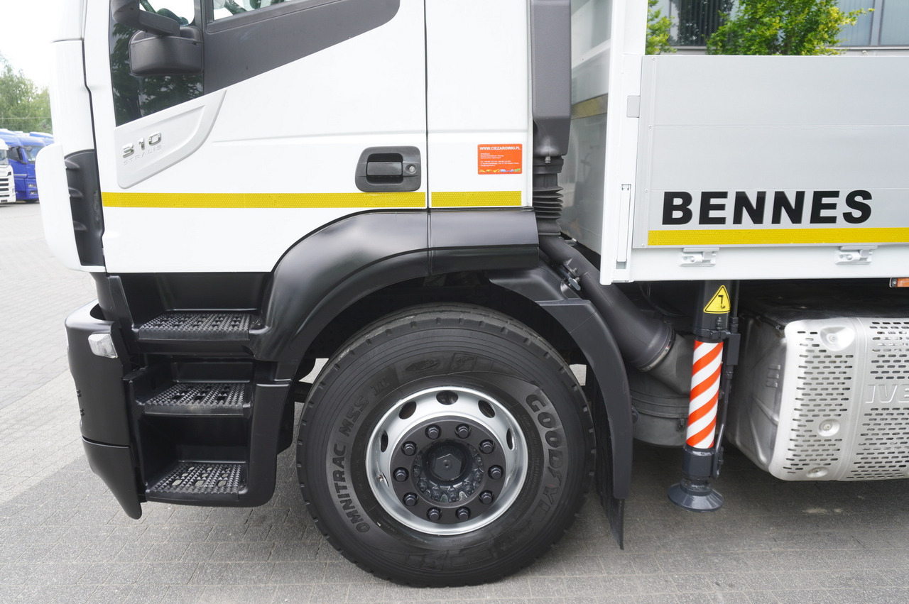 شاحنات مسطحة, شاحنة كرين Iveco Stralis 310 / 34 tho km !!! / FASSI 4 Tons 400 MTH! / Flatbed: صورة 22