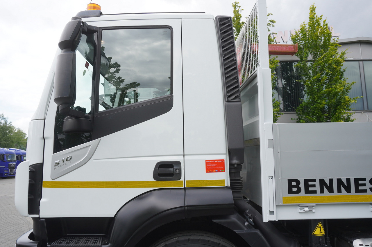 شاحنات مسطحة, شاحنة كرين Iveco Stralis 310 / 34 tho km !!! / FASSI 4 Tons 400 MTH! / Flatbed: صورة 23