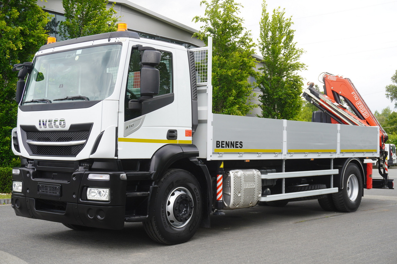 Iveco Stralis 310 / 34 tho km !!! / FASSI 4 Tons 400 MTH! / Flatbed - شاحنة كرين, شاحنة كرين: صورة 4 Iveco Stralis 310 / 34 tho km !!! / FASSI 4 Tons 400 MTH! / Flatbed - شاحنة كرين, شاحنة كرين: صورة 4