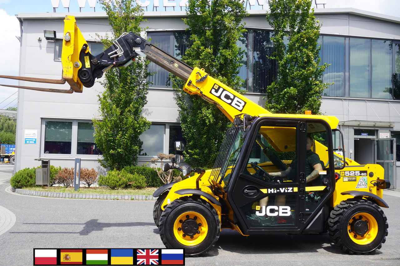 JCB 525-60T5 / 2022 / 860 MTH! / 2.5 T / Reach 6 m / joystick - جرافة ذات عجلات تلسكوبية: صورة 1 JCB 525-60T5 / 2022 / 860 MTH! / 2.5 T / Reach 6 m / joystick - جرافة ذات عجلات تلسكوبية: صورة 1