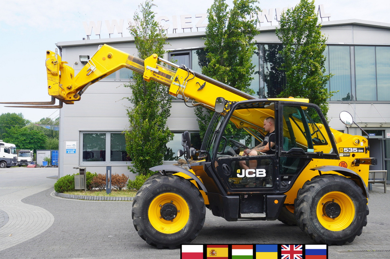 JCB 535-95 / 3.5 T / range 9.5 m / joystick / 2021 - رافعة تلسكوبية: صورة 1 JCB 535-95 / 3.5 T / range 9.5 m / joystick / 2021 - رافعة تلسكوبية: صورة 1