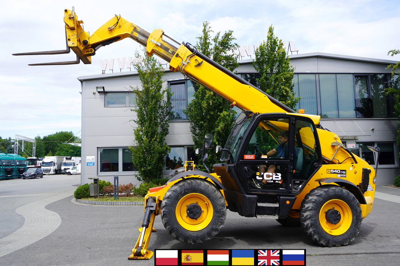 JCB 540-140 telescopic loader / 14 m range / 1800 MTH - رافعة تلسكوبية: صورة 1 JCB 540-140 telescopic loader / 14 m range / 1800 MTH - رافعة تلسكوبية: صورة 1