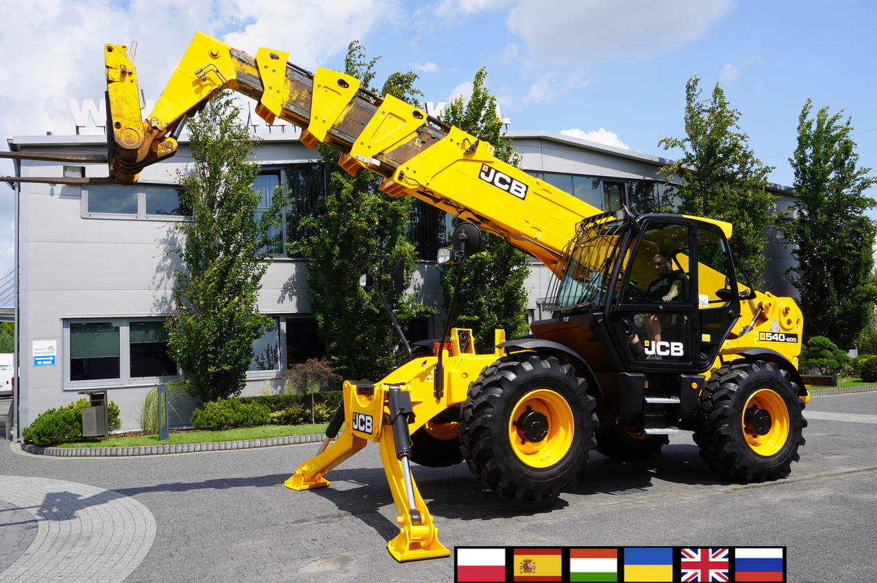 JCB 540-200 Telescopic Loader / 20 m reach / joystick - جرافة ذات عجلات تلسكوبية: صورة 1 JCB 540-200 Telescopic Loader / 20 m reach / joystick - جرافة ذات عجلات تلسكوبية: صورة 1