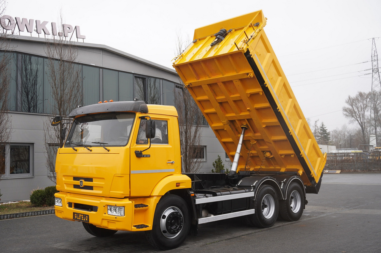 KAMAZ T2530 E5 6×4 / 3-sided tipper - شاحنة قلاب, شاحنة كرين: صورة 1 KAMAZ T2530 E5 6×4 / 3-sided tipper - شاحنة قلاب, شاحنة كرين: صورة 1