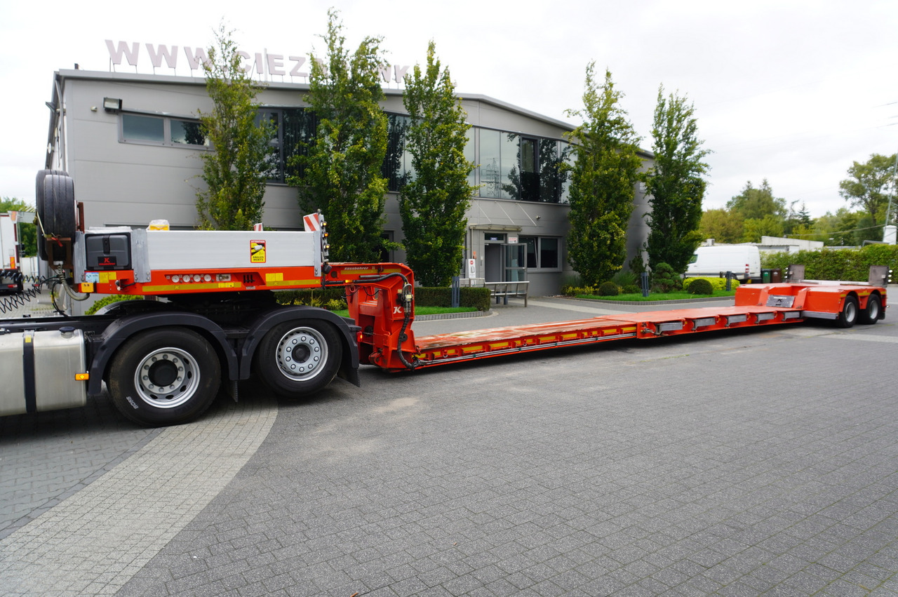 KÄSSBOHRER LB2 TIEF-BETT low loader semi-trailer / 16.5 m / Extendable semi-trailer / steered axles / 2 units - عربة منخفضة مسطحة نصف مقطورة: صورة 3 KÄSSBOHRER LB2 TIEF-BETT low loader semi-trailer / 16.5 m / Extendable semi-trailer / steered axles / 2 units - عربة منخفضة مسطحة نصف مقطورة: صورة 3