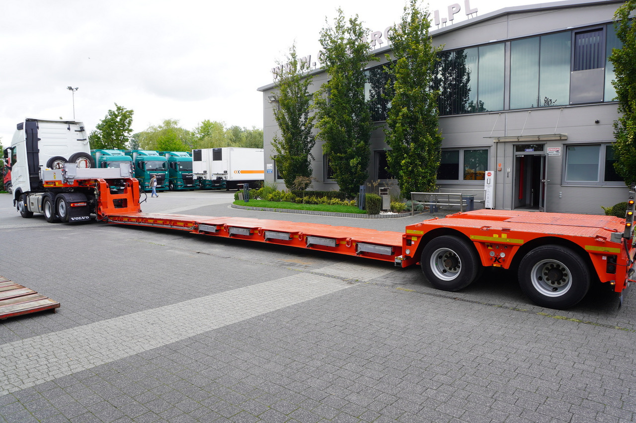 KÄSSBOHRER LB2 TIEF-BETT low loader semi-trailer / 16.5 m / Extendable semi-trailer / steered axles / 2 units - عربة منخفضة مسطحة نصف مقطورة: صورة 5 KÄSSBOHRER LB2 TIEF-BETT low loader semi-trailer / 16.5 m / Extendable semi-trailer / steered axles / 2 units - عربة منخفضة مسطحة نصف مقطورة: صورة 5