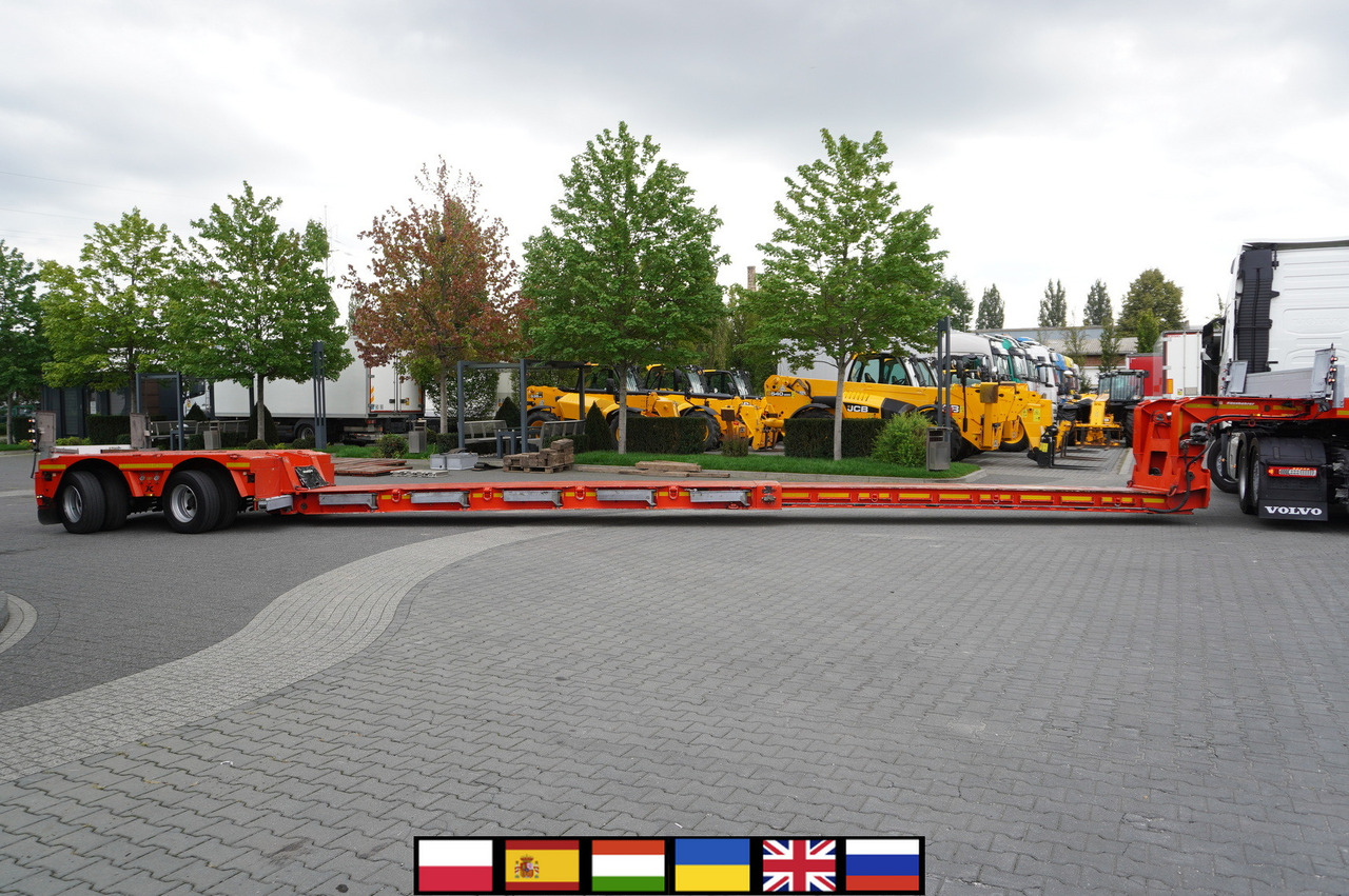 KÄSSBOHRER LB2 TIEF-BETT low loader semi-trailer / 16.5 m / Extendable semi-trailer / steered axles / 2 units - عربة منخفضة مسطحة نصف مقطورة: صورة 1 KÄSSBOHRER LB2 TIEF-BETT low loader semi-trailer / 16.5 m / Extendable semi-trailer / steered axles / 2 units - عربة منخفضة مسطحة نصف مقطورة: صورة 1