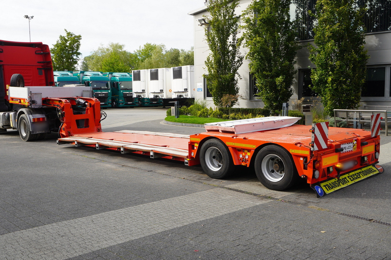 KÄSSBOHRER LB2 TIEF-BETT low loader semi-trailer / 16.5 m / Extendable semi-trailer / steered axles / 2 units - عربة منخفضة مسطحة نصف مقطورة: صورة 4 KÄSSBOHRER LB2 TIEF-BETT low loader semi-trailer / 16.5 m / Extendable semi-trailer / steered axles / 2 units - عربة منخفضة مسطحة نصف مقطورة: صورة 4