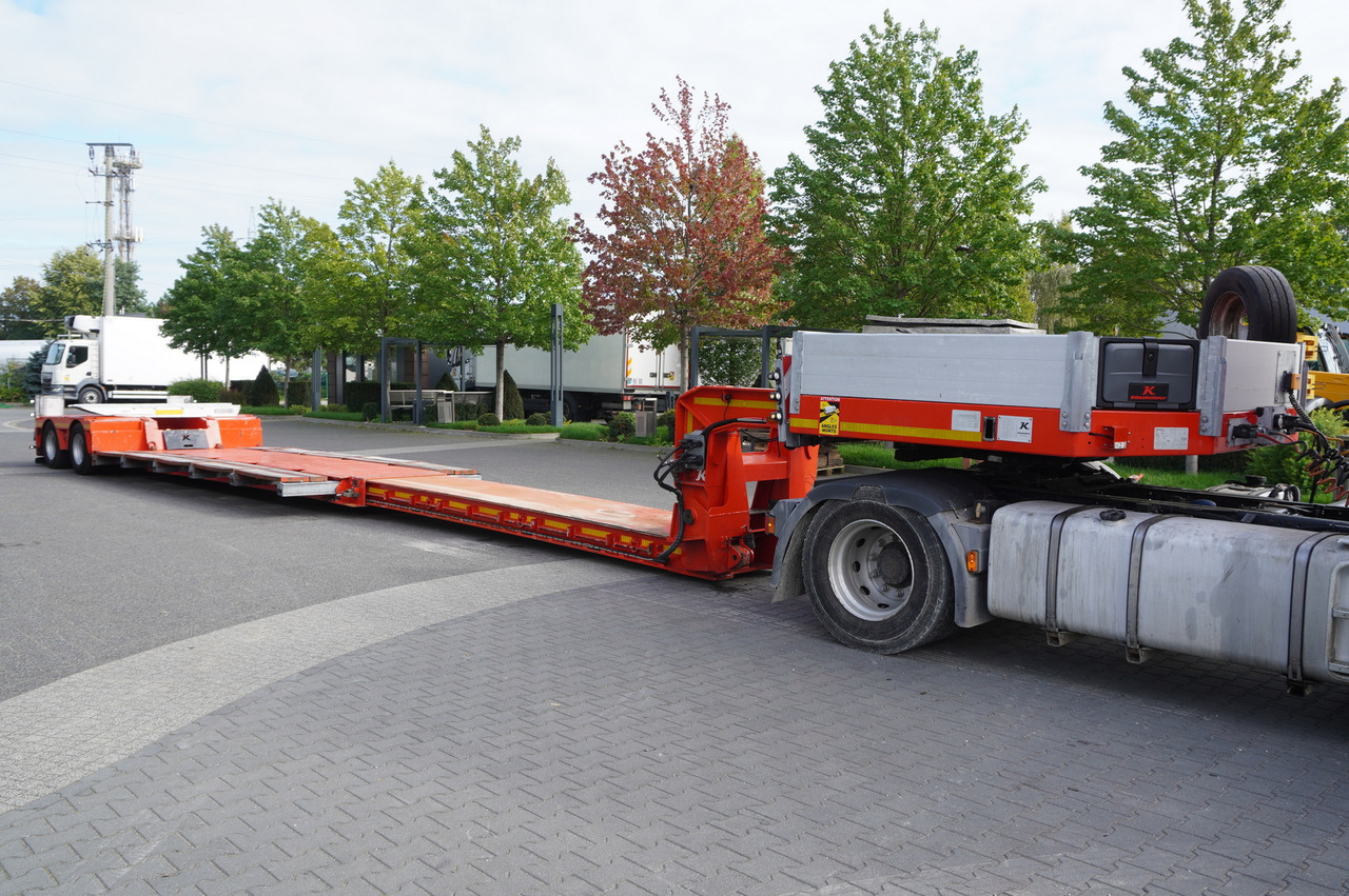 KÄSSBOHRER LB2 TIEF-BETT low loader semi-trailer / 16.5 m / Extendable semi-trailer / steered axles / 2 units - عربة منخفضة مسطحة نصف مقطورة: صورة 2 KÄSSBOHRER LB2 TIEF-BETT low loader semi-trailer / 16.5 m / Extendable semi-trailer / steered axles / 2 units - عربة منخفضة مسطحة نصف مقطورة: صورة 2