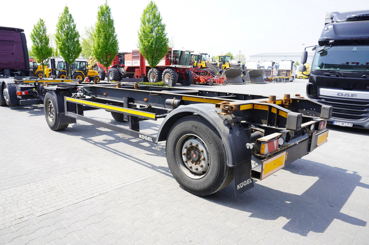 KOGEL AWE 18, two-axle, BDF, 7.5m chassis , air suspension, SAF axles - مقطورة هيكل: صورة 4 KOGEL AWE 18, two-axle, BDF, 7.5m chassis , air suspension, SAF axles - مقطورة هيكل: صورة 4