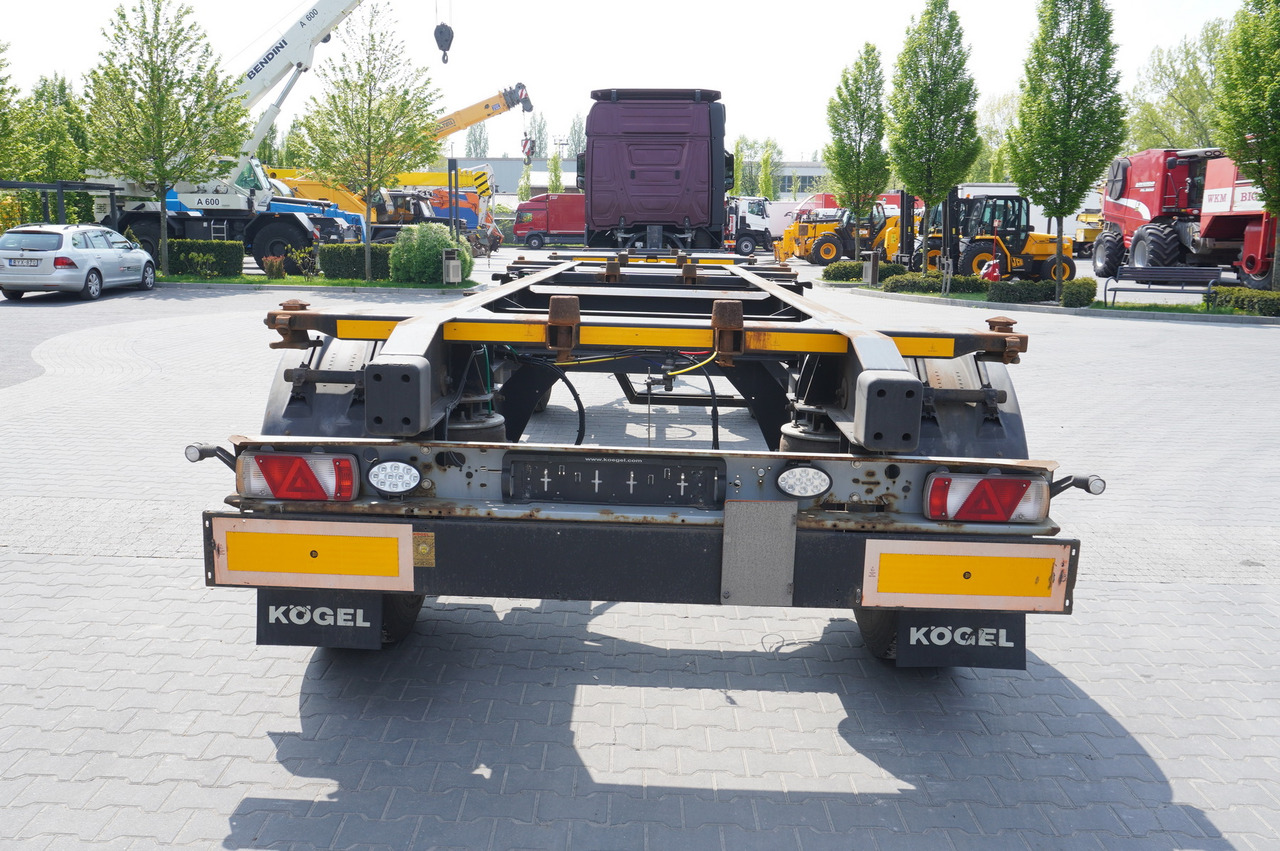 KOGEL AWE 18, two-axle, BDF, 7.5m chassis , air suspension, SAF axles - مقطورة هيكل: صورة 5 KOGEL AWE 18, two-axle, BDF, 7.5m chassis , air suspension, SAF axles - مقطورة هيكل: صورة 5