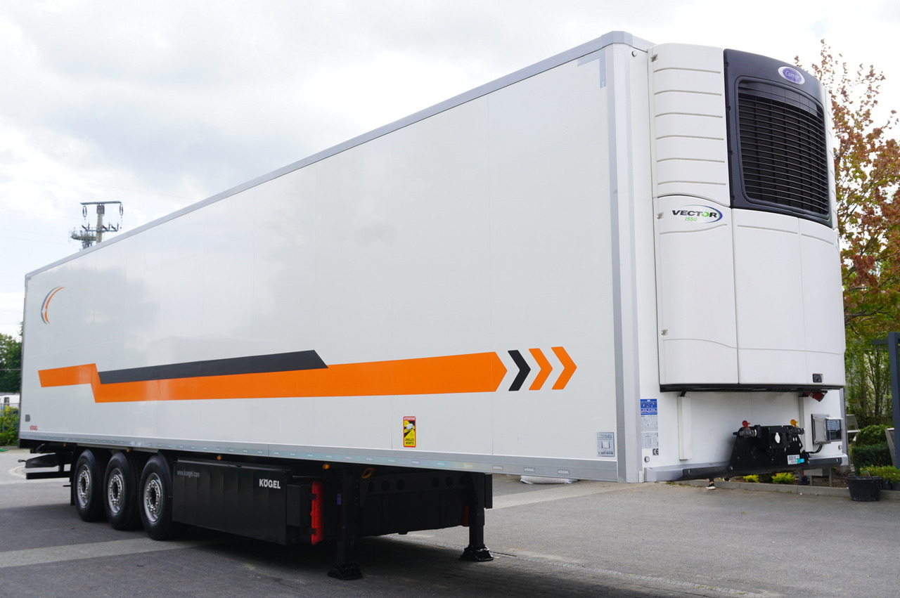 نصف مقطورة مُبرِّدة KÖGEL S24 refrigerator semi-trailer / 2023 / Carrier Vector 1550 / Doppelstock / Several units: صورة 13