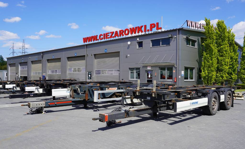 KRONE Trailer Krone BDF / 18 t - مقطورة نقل الحاويات: صورة 1 KRONE Trailer Krone BDF / 18 t - مقطورة نقل الحاويات: صورة 1