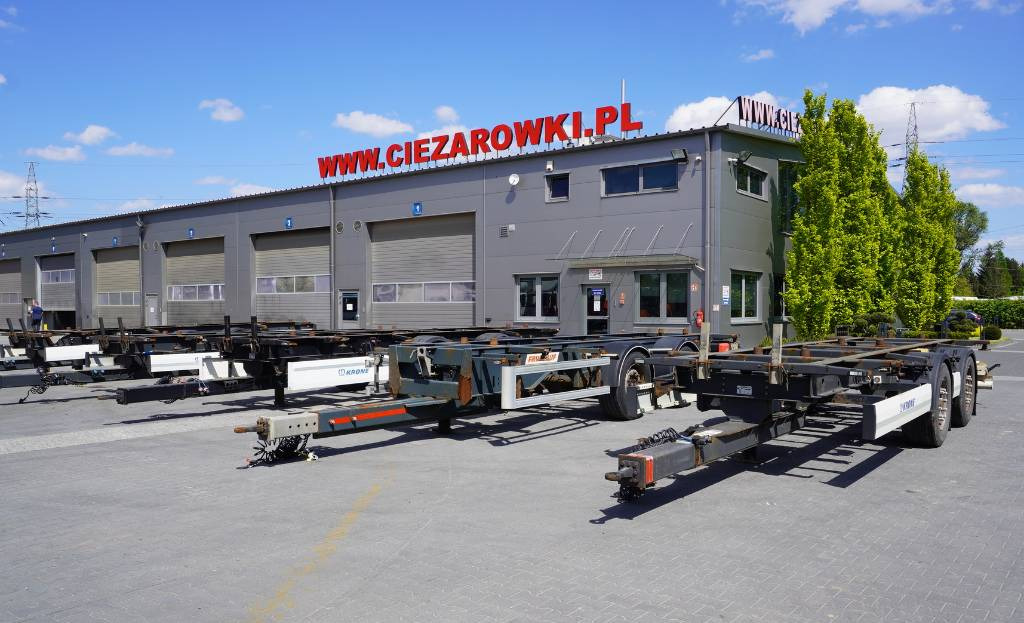 KRONE Trailer Krone BDF / 18 t - مقطورة نقل الحاويات: صورة 2 KRONE Trailer Krone BDF / 18 t - مقطورة نقل الحاويات: صورة 2