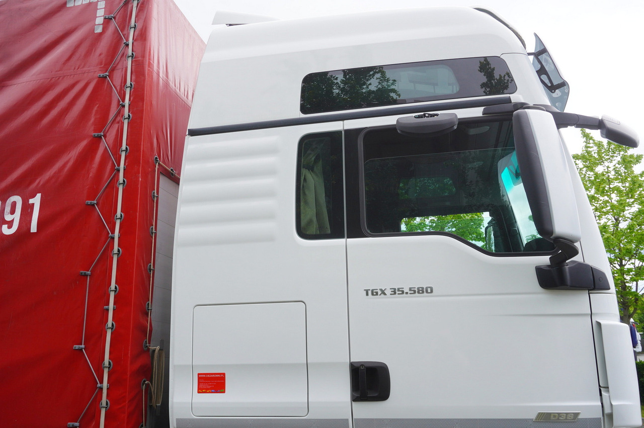 MAN MAN TGX 35.580 E6 8x4 /4 / 23 EPAL tarp superstructure / 4th axle steered MAN MAN TGX 35.580 E6 8x4 /4 / 23 EPAL tarp superstructure / 4th axle steered: صورة 14
