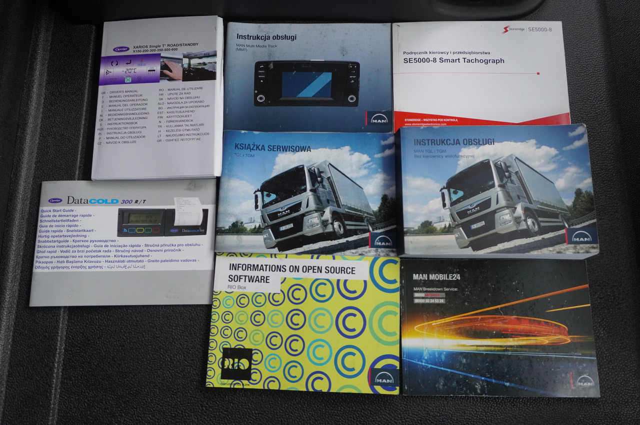 شاحنة الفريزر MAN TGL 12.190 / 14 EPAL Refrigerator / Carrier Xarios 500 / 3 units: صورة 30 شاحنة الفريزر MAN TGL 12.190 / 14 EPAL Refrigerator / Carrier Xarios 500 / 3 units: صورة 30