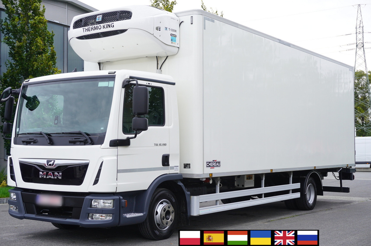 MAN TGL 12.190 / CHEREAU Refrigerator 18 PAL multitemperature / Thermoking T-1200R / 100,000 km - شاحنة الفريزر: صورة 1 MAN TGL 12.190 / CHEREAU Refrigerator 18 PAL multitemperature / Thermoking T-1200R / 100,000 km - شاحنة الفريزر: صورة 1