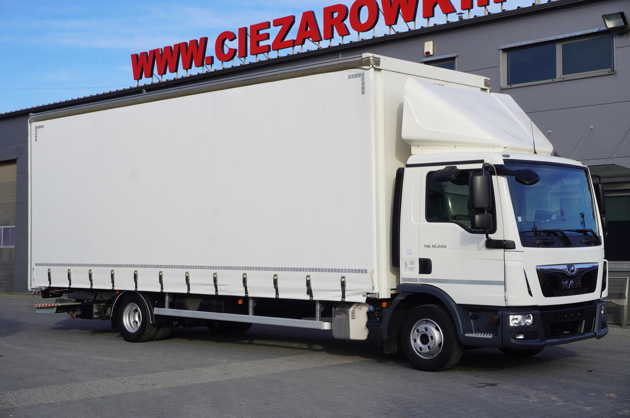 MAN TGL 12.220 / Curtainsider 19 EPAL / 140 tho. km - شاحنة ستارة: صورة 2 MAN TGL 12.220 / Curtainsider 19 EPAL / 140 tho. km - شاحنة ستارة: صورة 2