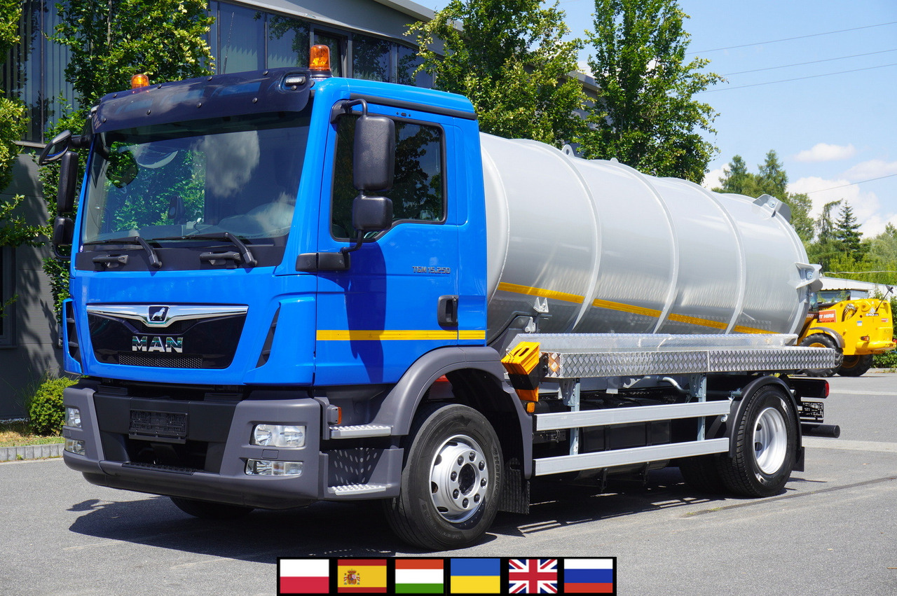 MAN TGM 15.250 / NEW septic tank (07/2025) superstructure 8000 l / 160 tho. km! - صهريج السماد السائل: صورة 1 MAN TGM 15.250 / NEW septic tank (07/2025) superstructure 8000 l / 160 tho. km! - صهريج السماد السائل: صورة 1