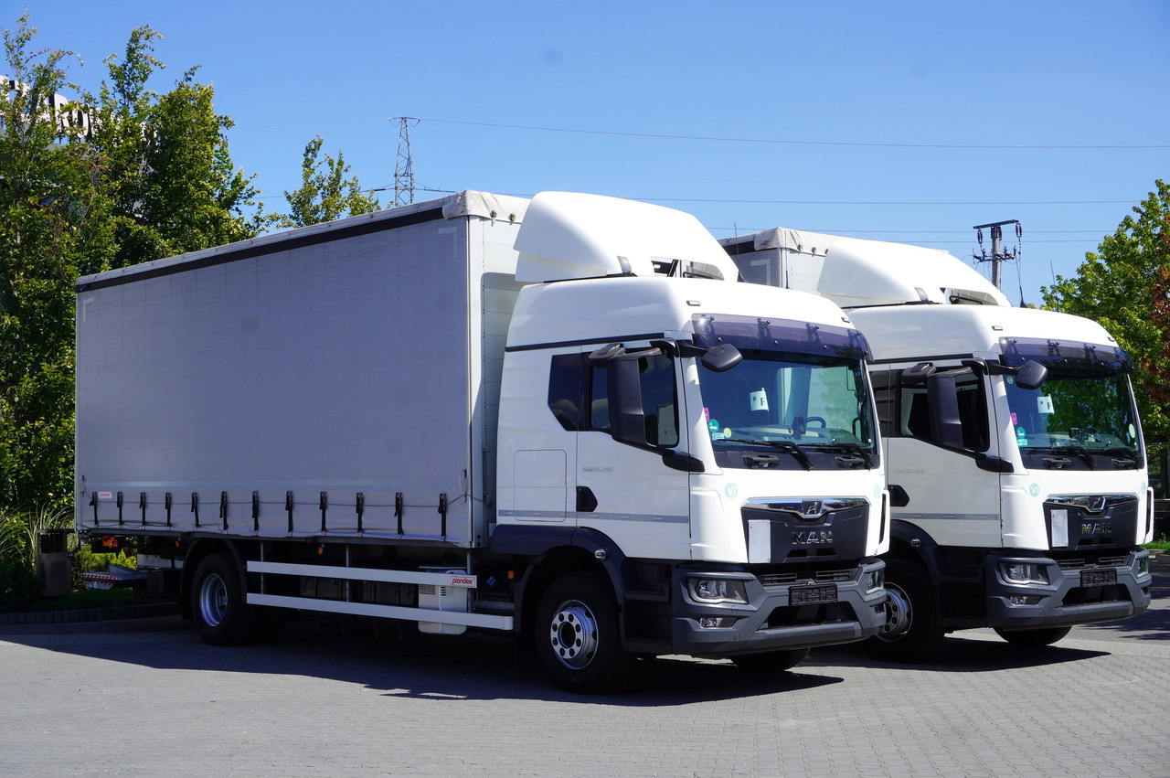 MAN TGM 15.290 Curtainsider / Glob / Manual / 2 beds / 17 EPAL - شاحنة ستارة: صورة 2 MAN TGM 15.290 Curtainsider / Glob / Manual / 2 beds / 17 EPAL - شاحنة ستارة: صورة 2